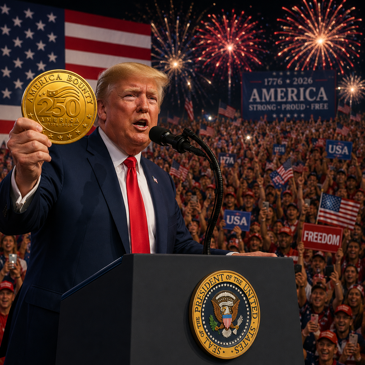 America Bounty universe scene